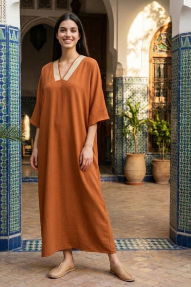 ABAYA ORANGE